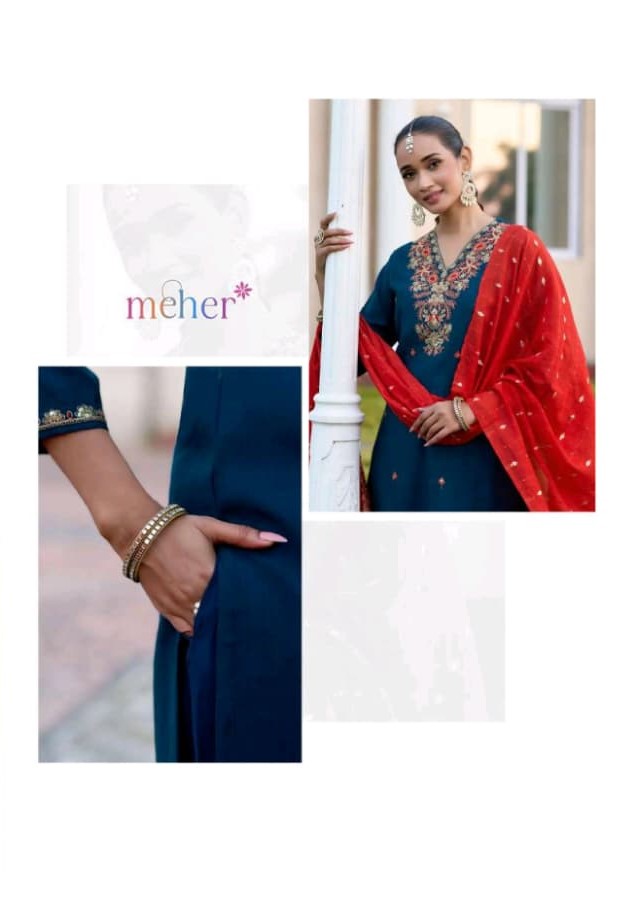 Meher Mehnaz Readymade Dress Catalog collection 7