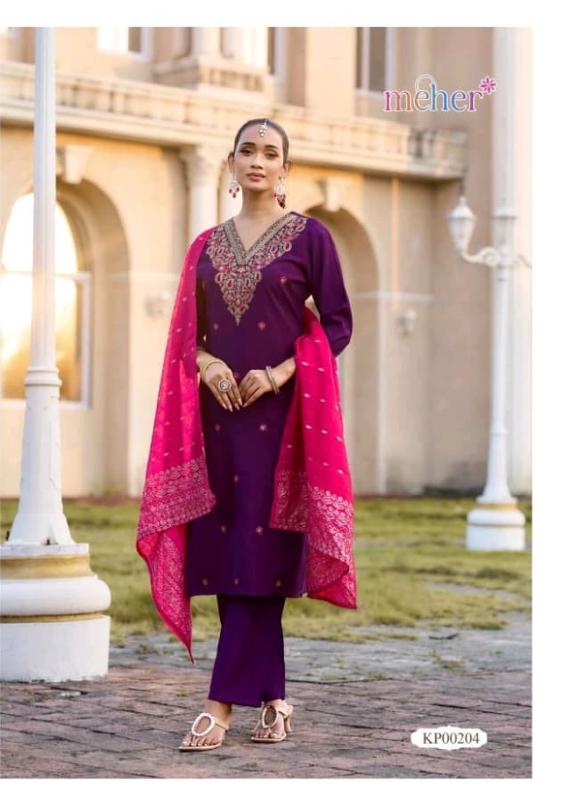 Meher Mehnaz Readymade Dress Catalog collection 8