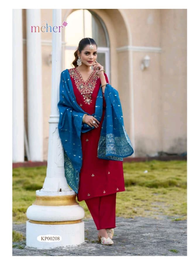 Meher Mehnaz Readymade Dress Catalog collection 4