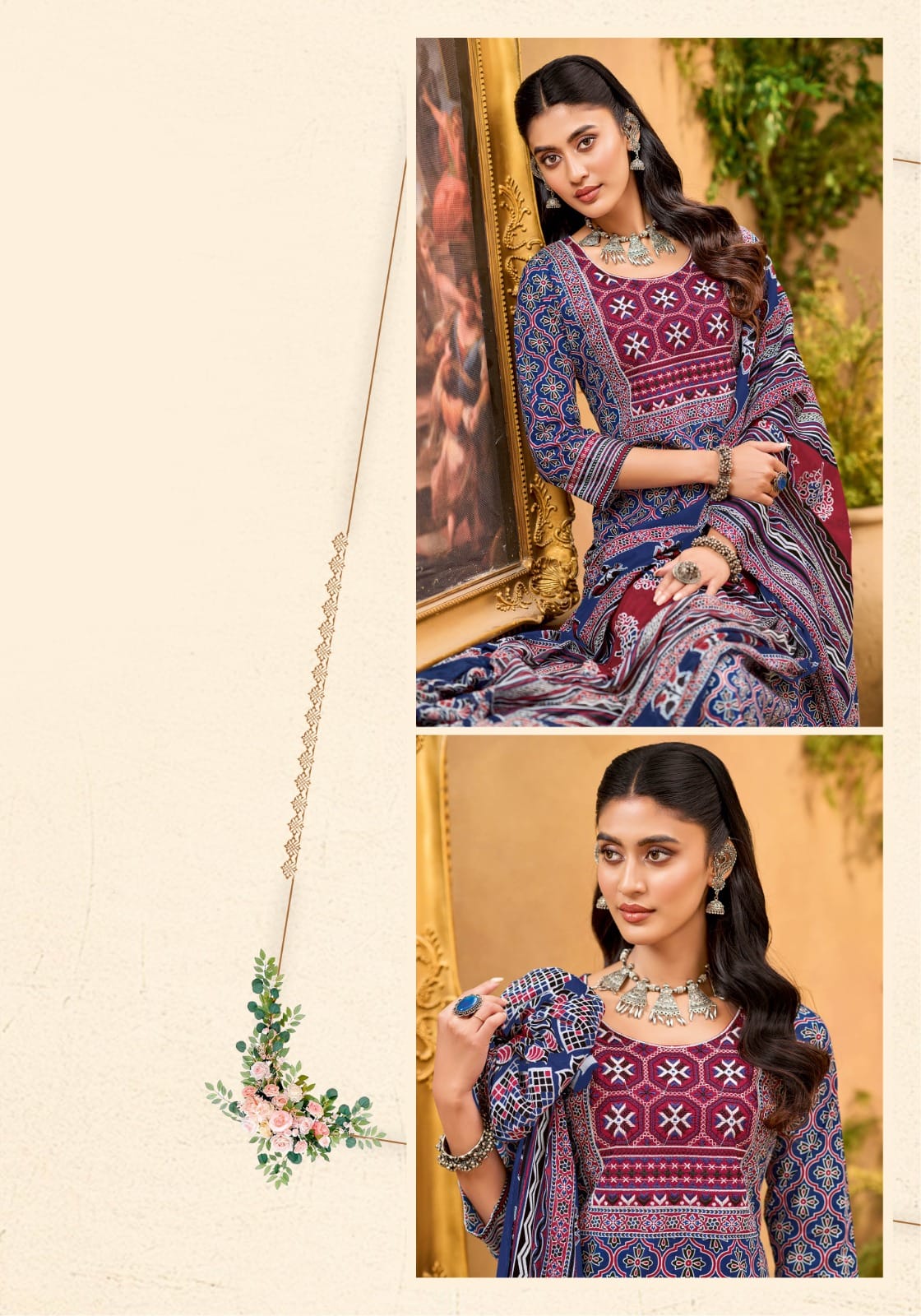 Mayur Ajarakh Vol 10 Cotton Salwar Kameez Catalog collection 15