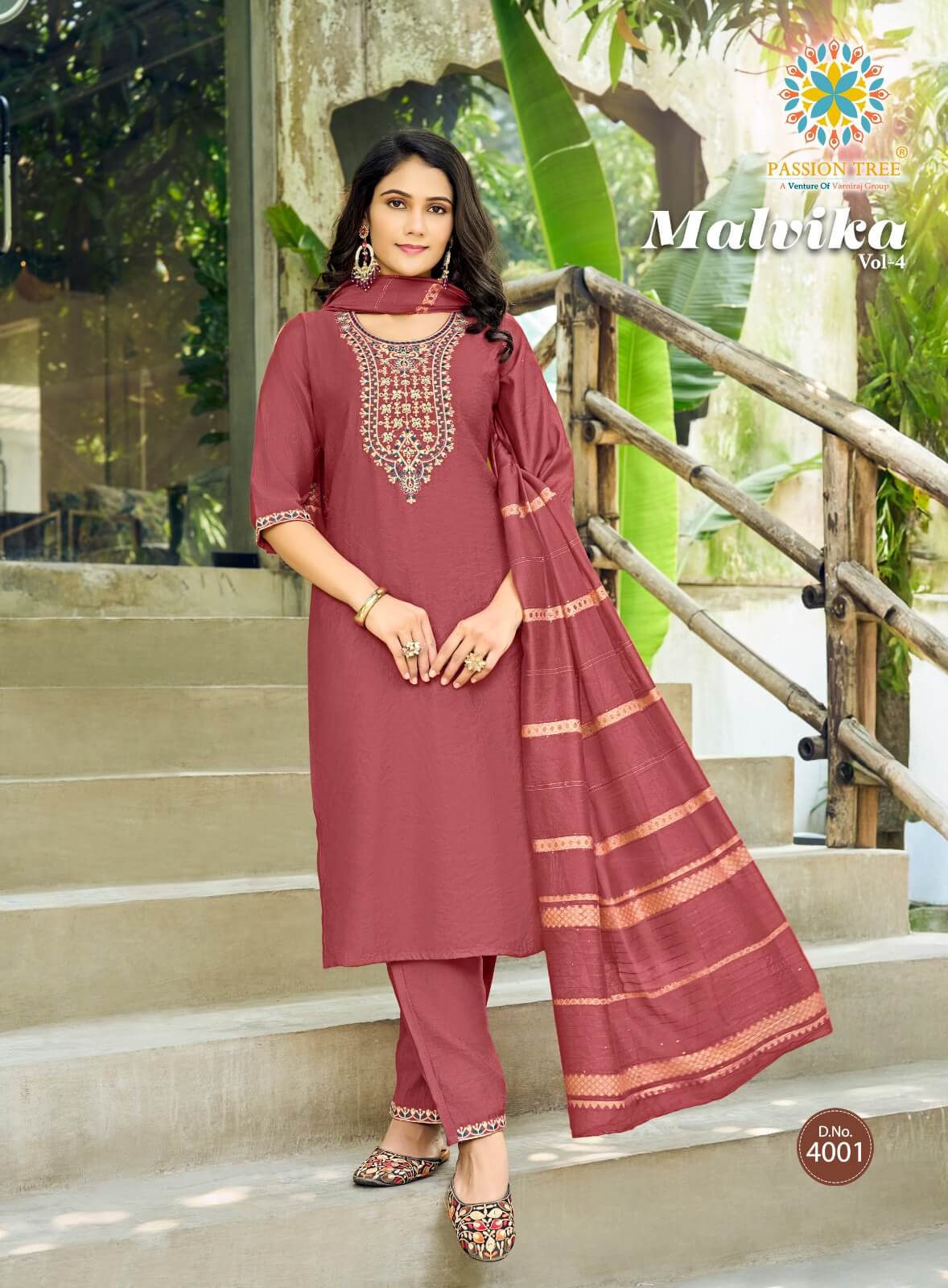 Passion Tree Malvika Vol 4 Readymade Dress Catalog collection 8