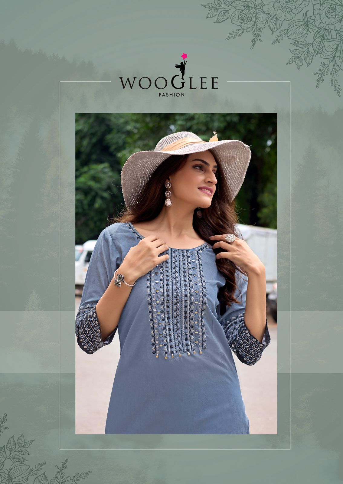 Wooglee Fashion Salonee Vol 9 Rayon Kurti Catalog collection 8