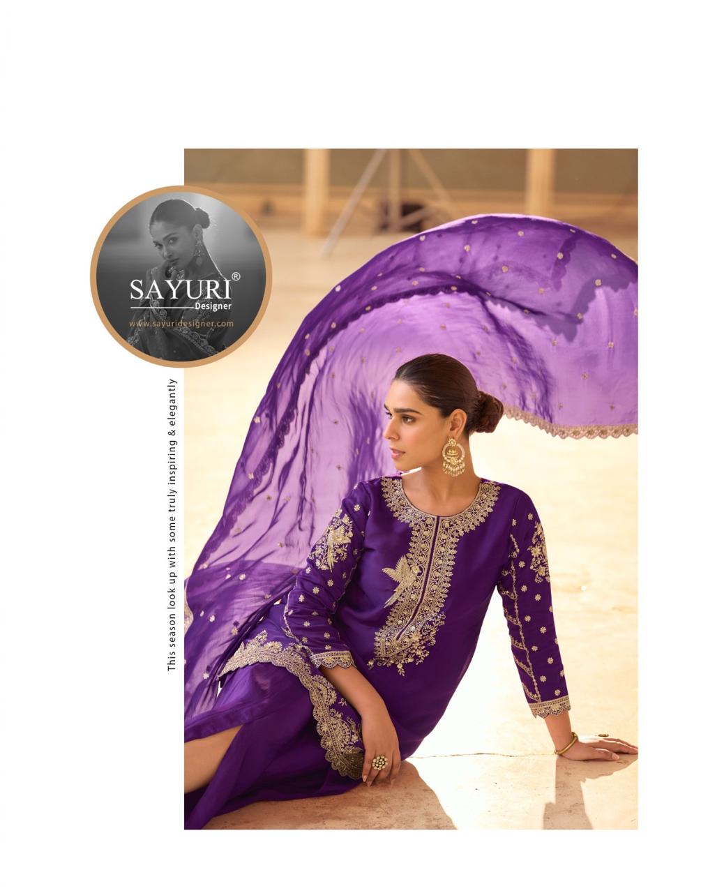 Sayuri Designer Siya Designer Salwar Suits Catalog collection 8