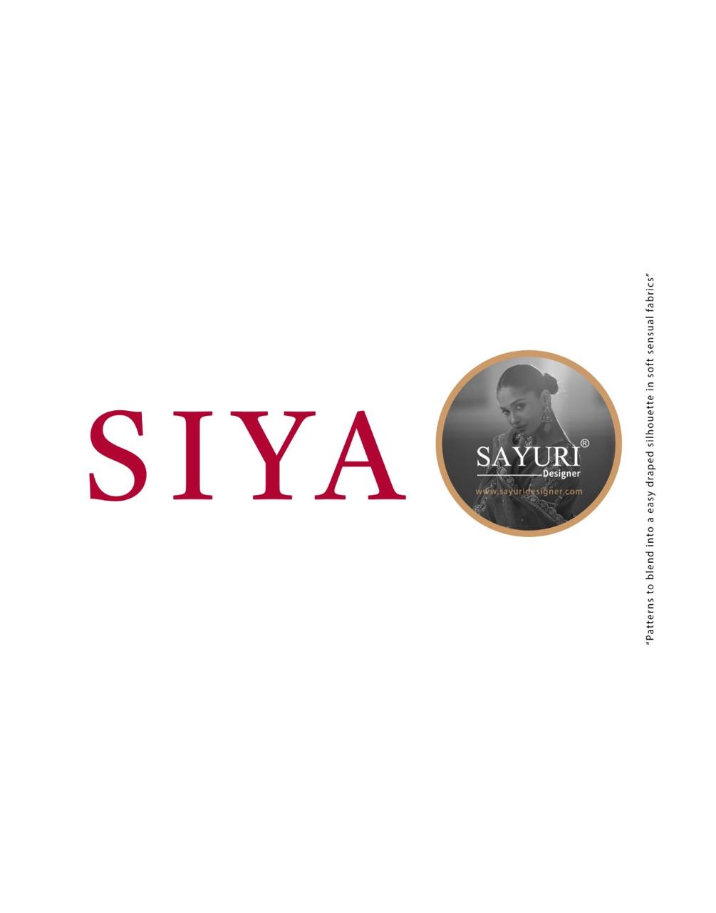 Sayuri Designer Siya Designer Salwar Suits Catalog collection 11