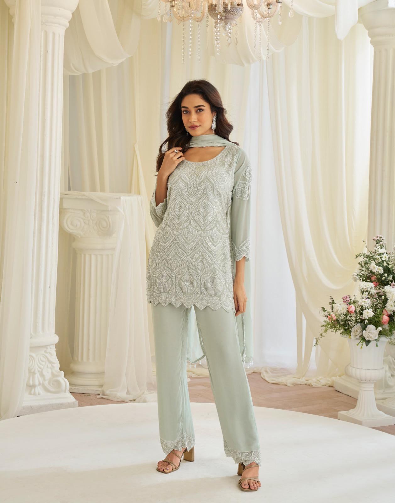 Sayuri Designer Hoor Embroidery Salwar Kameez Catalog collection 12