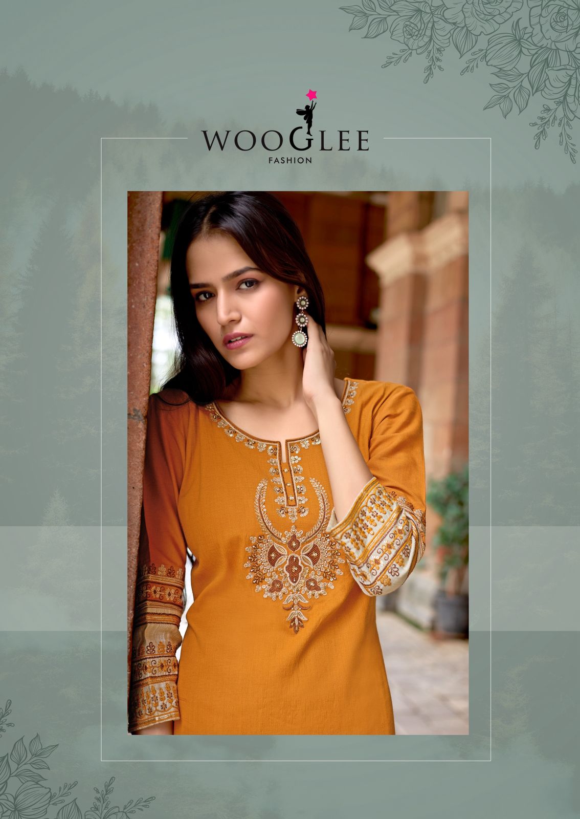 Wooglee Fashion Salonee Vol 9 Rayon Kurti Catalog collection 5