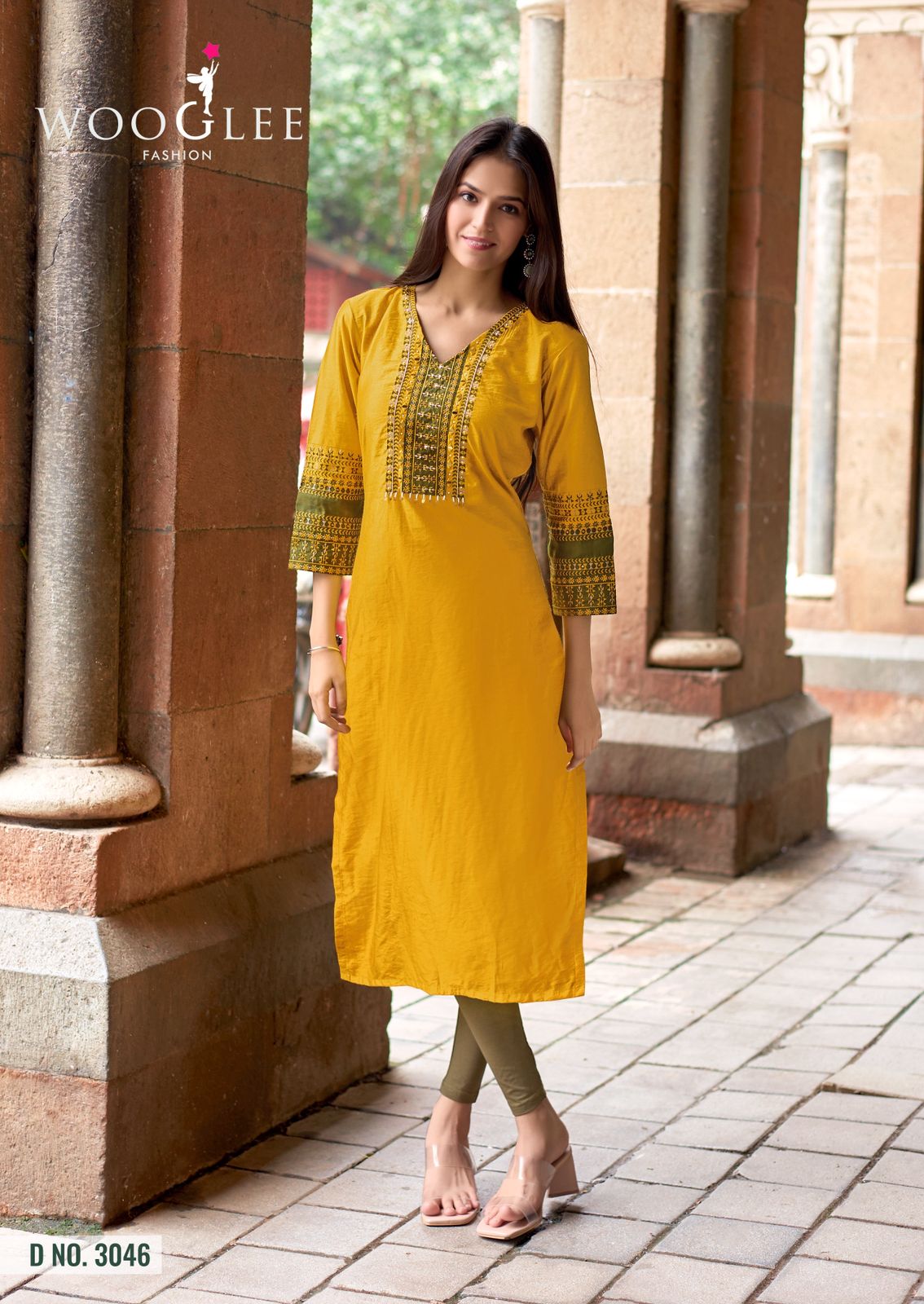 Wooglee Fashion Salonee Vol 9 Rayon Kurti Catalog collection 3