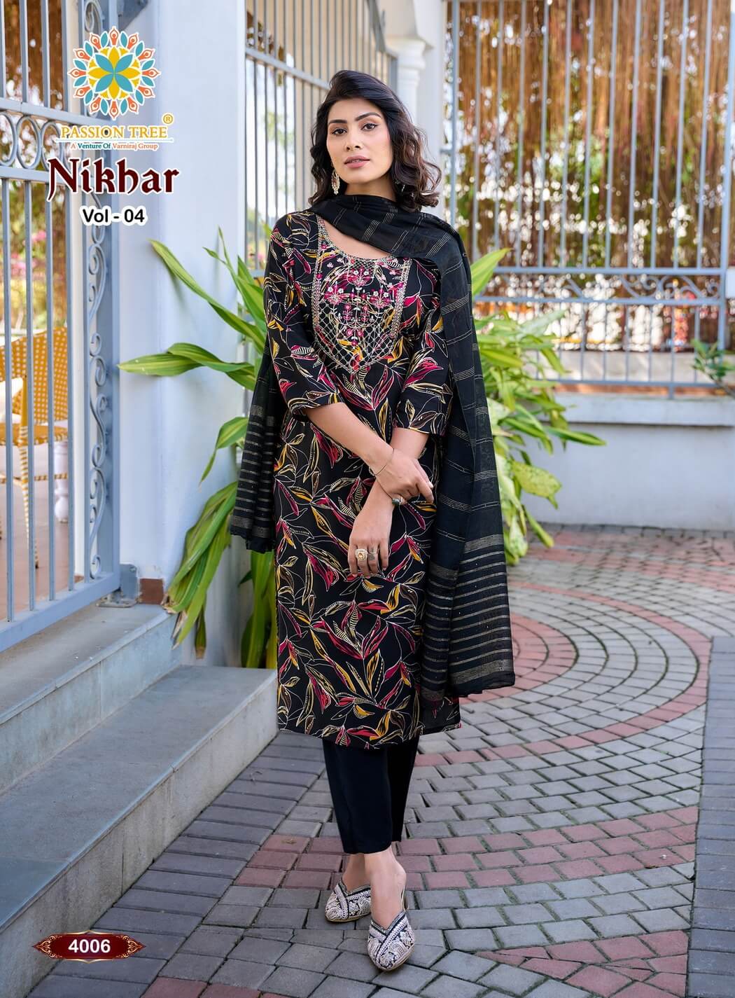 Passion Tree Nikhaar Vol 4 Printed Salwar Kameez Catalog collection 2