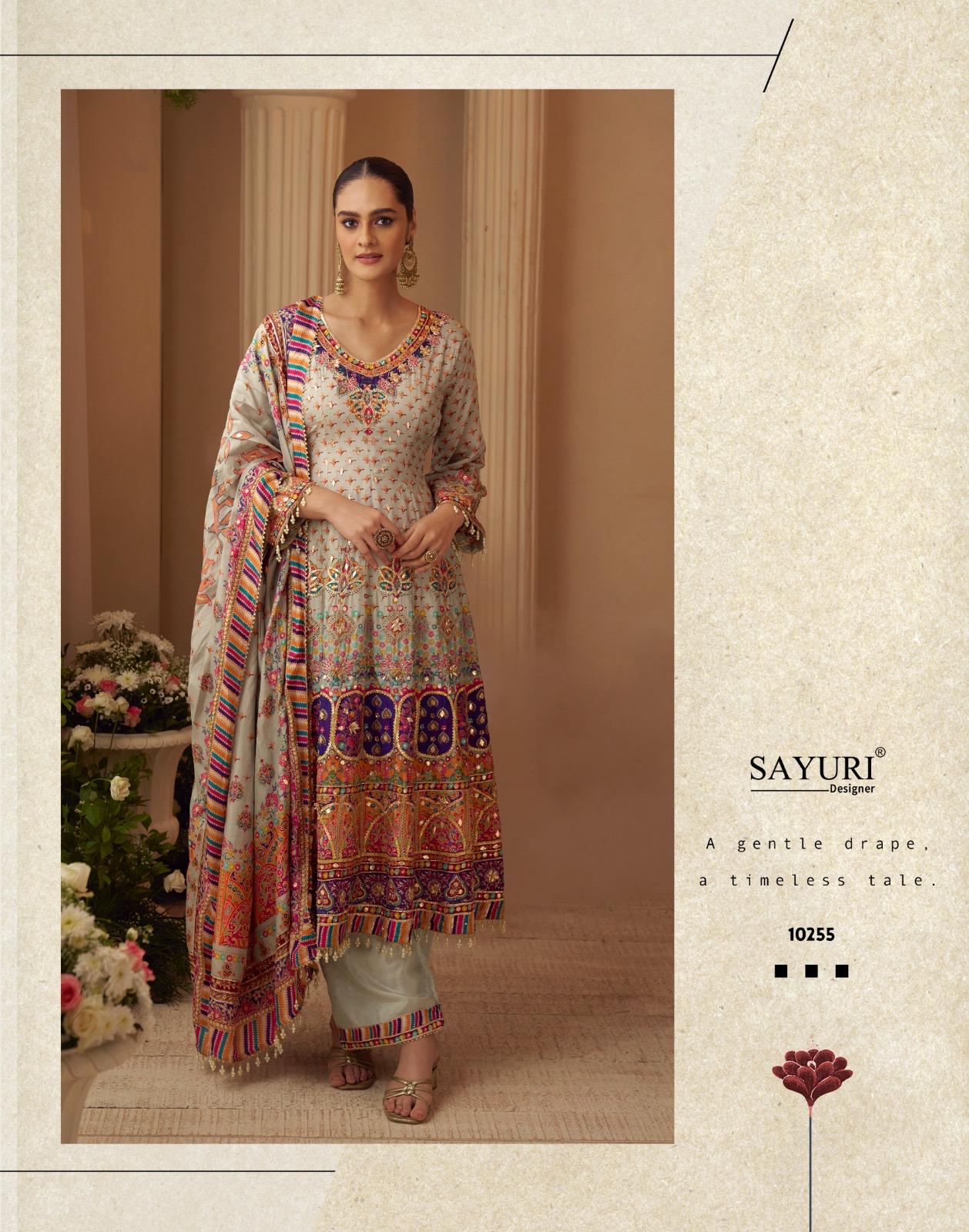 Sayuri Designer Sarthi Wedding Party Salwar Suits Catalog collection 7