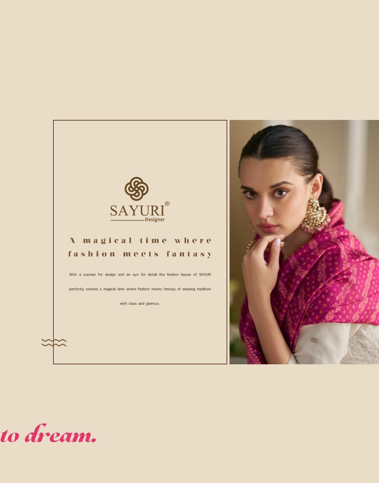 Sayuri Designer Dawat Designer Salwar Suits Catalog collection 12