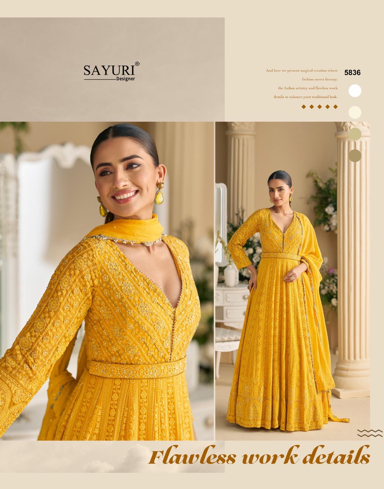 Sayuri Designer Dawat Designer Salwar Suits Catalog collection 2