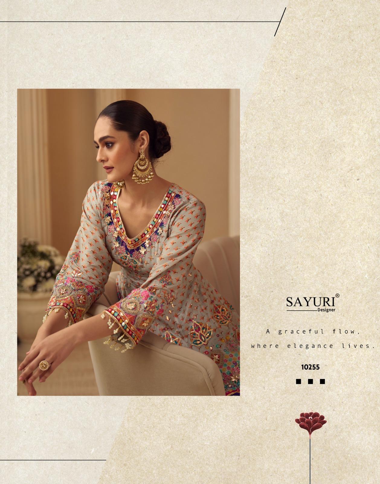 Sayuri Designer Sarthi Wedding Party Salwar Suits Catalog collection 8