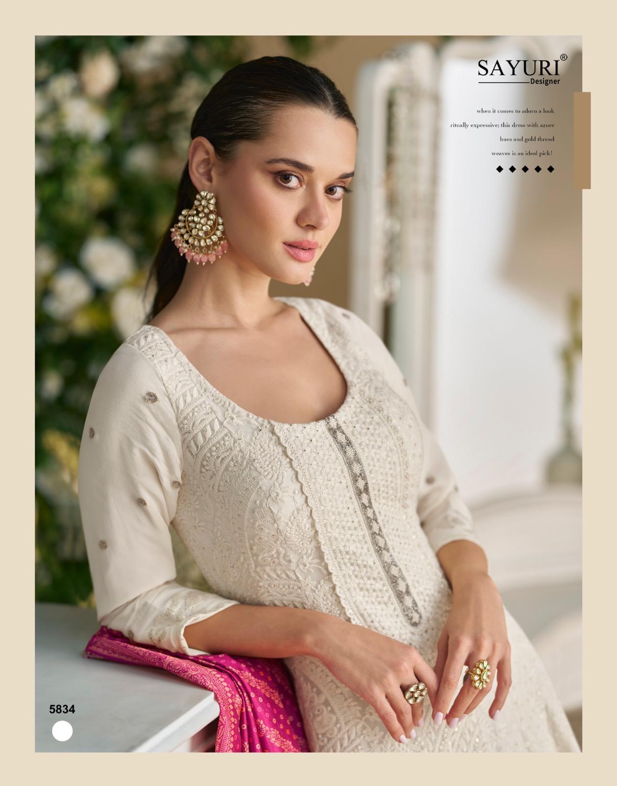 Sayuri Designer Dawat Designer Salwar Suits Catalog collection 13