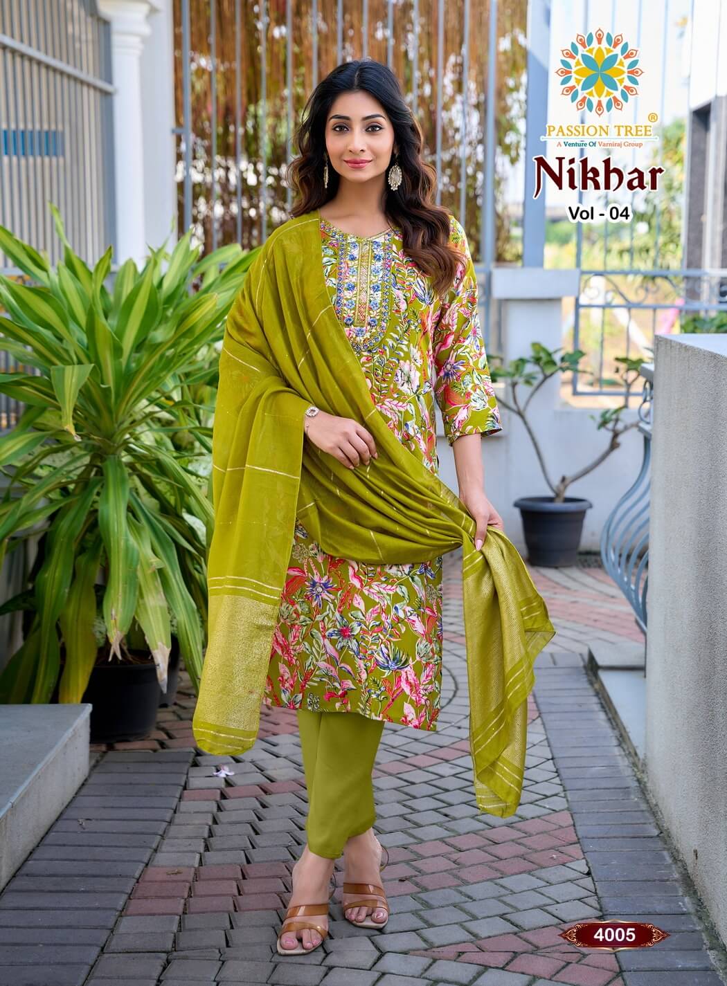 Passion Tree Nikhaar Vol 4 Printed Salwar Kameez Catalog collection 5