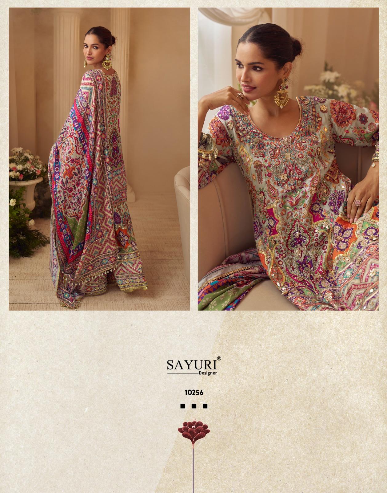 Sayuri Designer Sarthi Wedding Party Salwar Suits Catalog collection 3