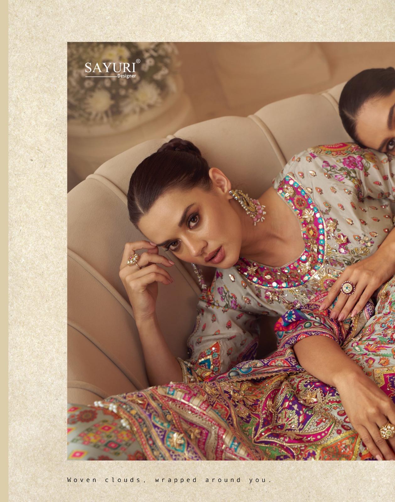Sayuri Designer Sarthi Wedding Party Salwar Suits Catalog collection 11