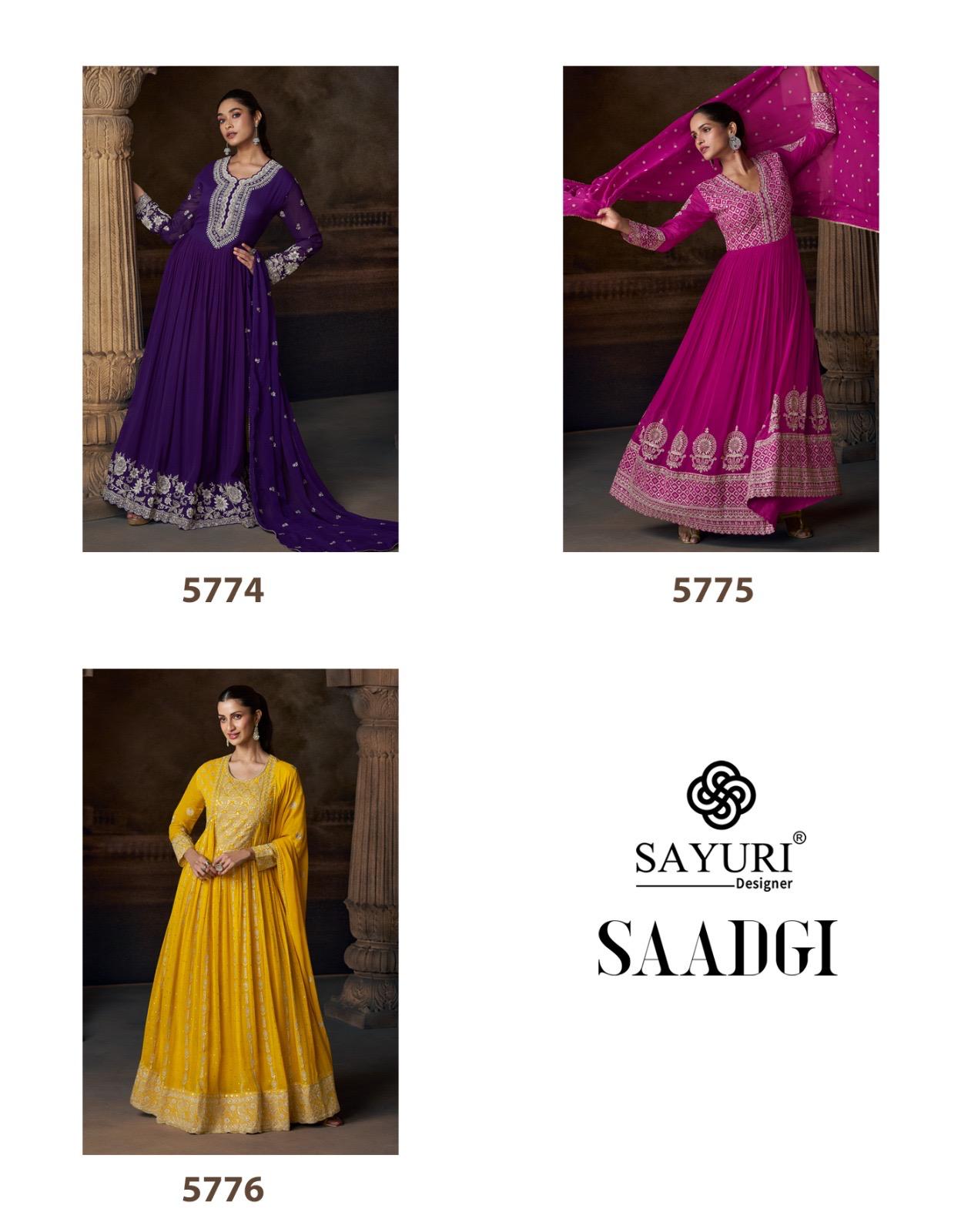 Sayuri Designer Saadgi Salwar Suits Catalog collection 10