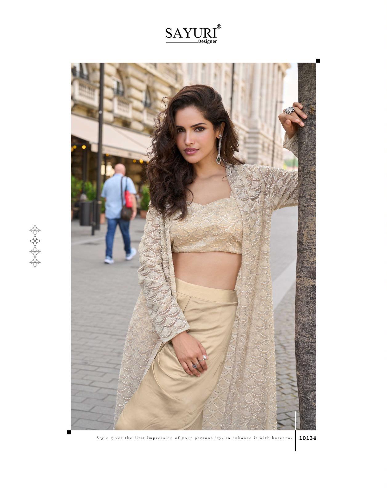 Sayuri Designer Haseena Wedding Party Salwar Suits Catalog collection 1