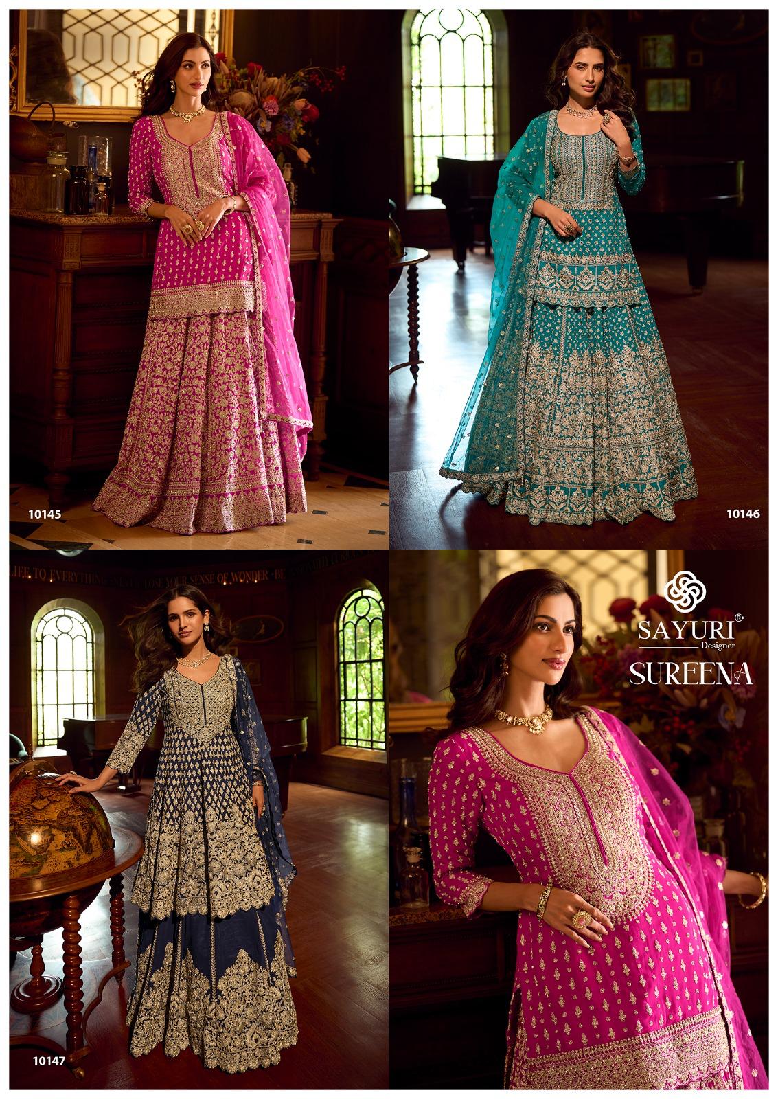 Sayuri Designer Sureena Wedding Party Salwar Suits Catalog collection 1