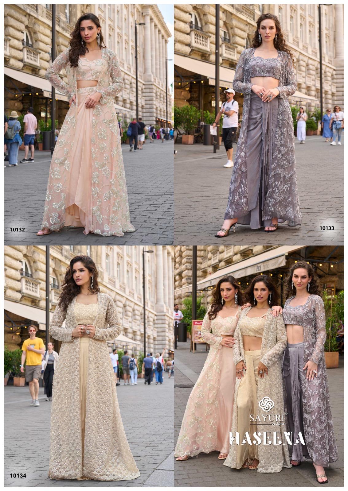 Sayuri Designer Haseena Wedding Party Salwar Suits Catalog collection 7