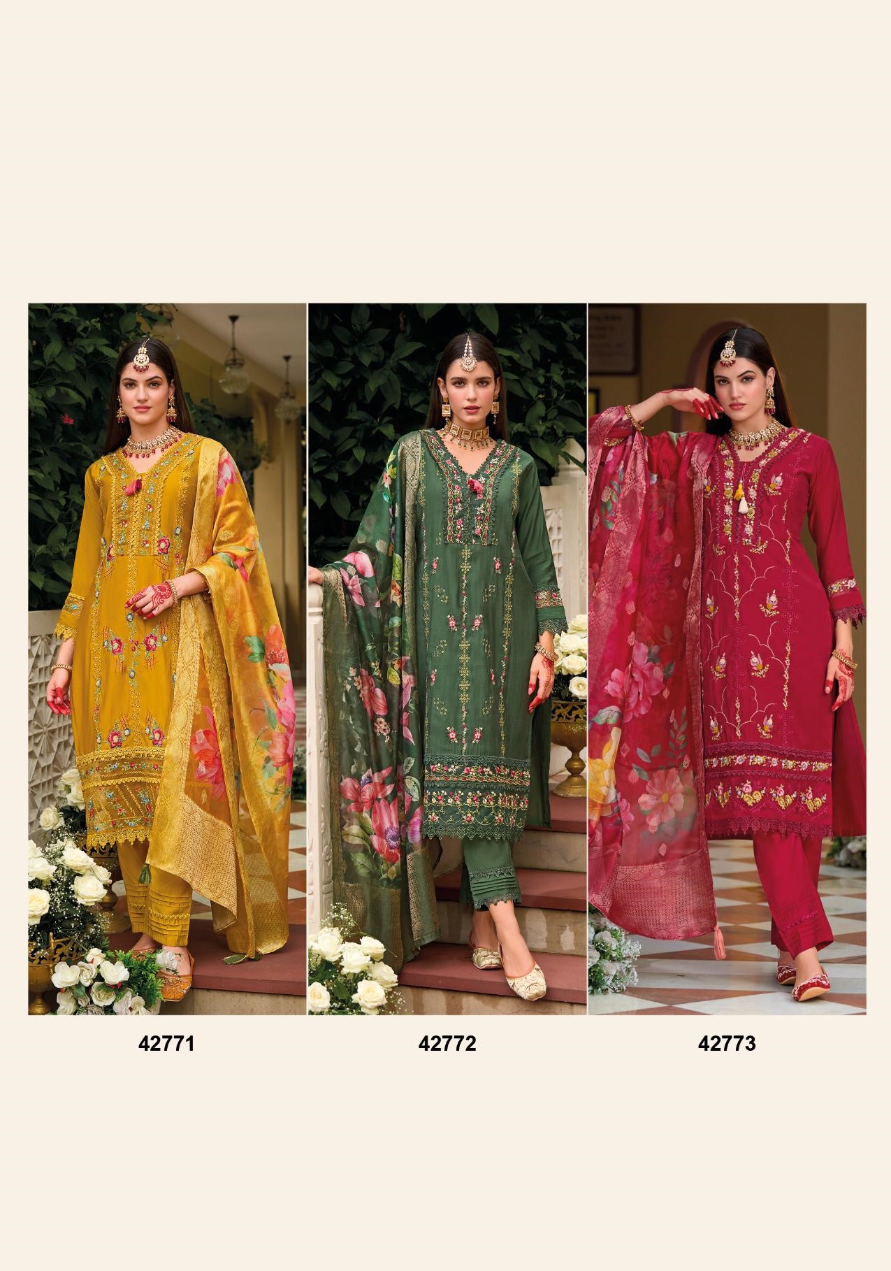 Kailee Fashion Naqsh Readymade Dress Catalog collection 5