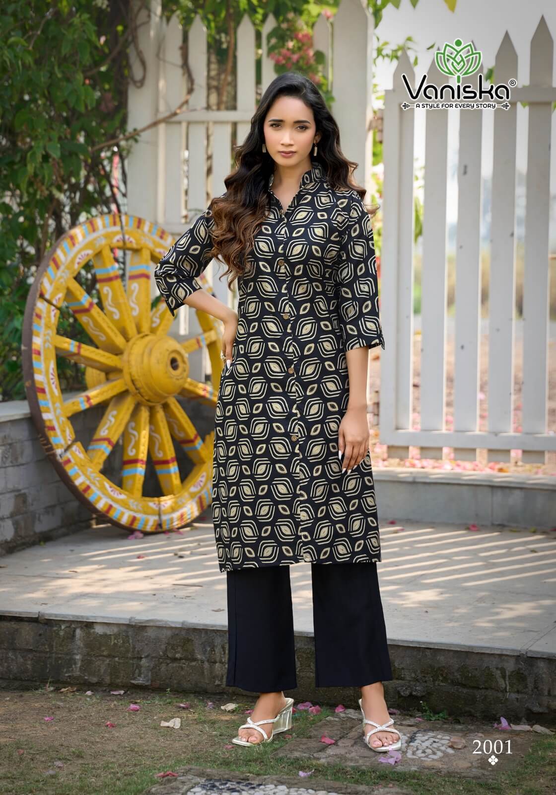 Vaniska Flower Velly Vol 2 Printed Salwar Kameez Catalog collection 11
