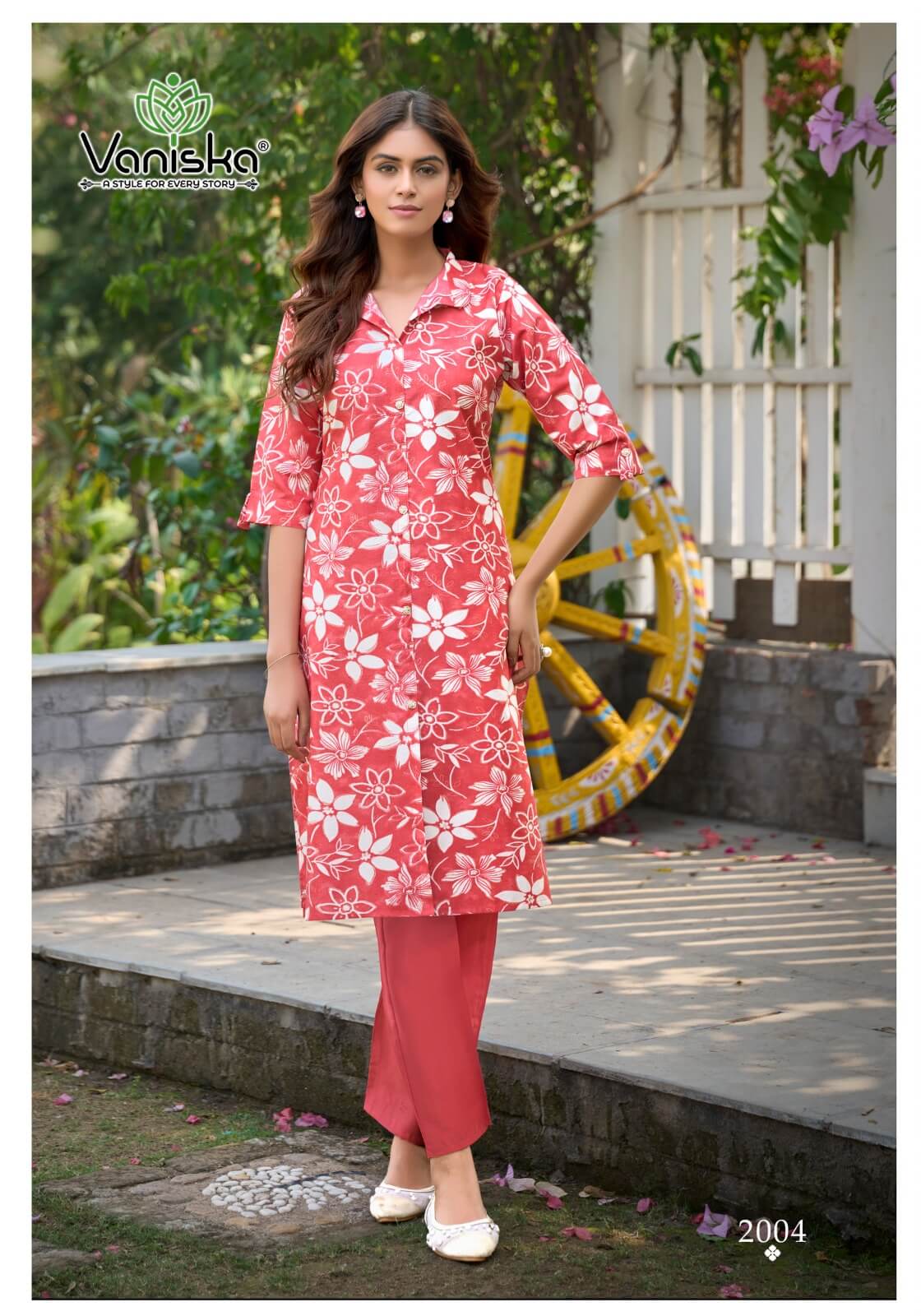 Vaniska Flower Velly Vol 2 Printed Salwar Kameez Catalog collection 6