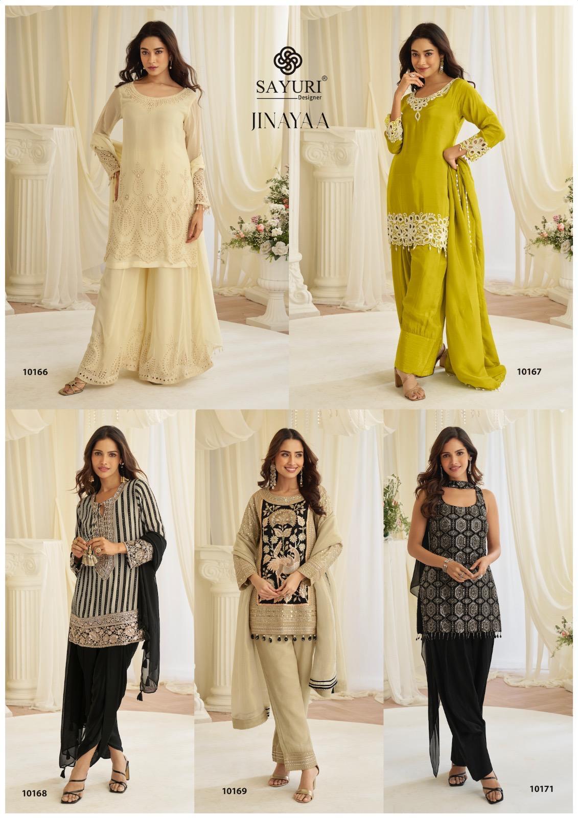 Sayuri Designer Jinayaa Readymade Dress Catalog collection 7