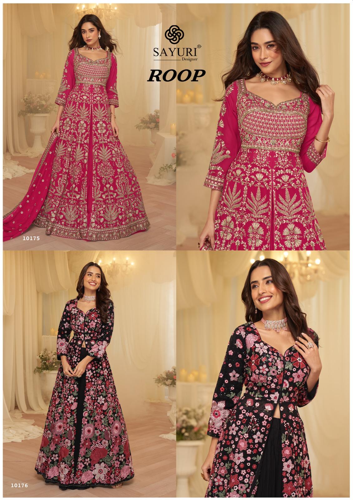 Sayuri Designer Roop Wedding Party Salwar Suits Catalog collection 1