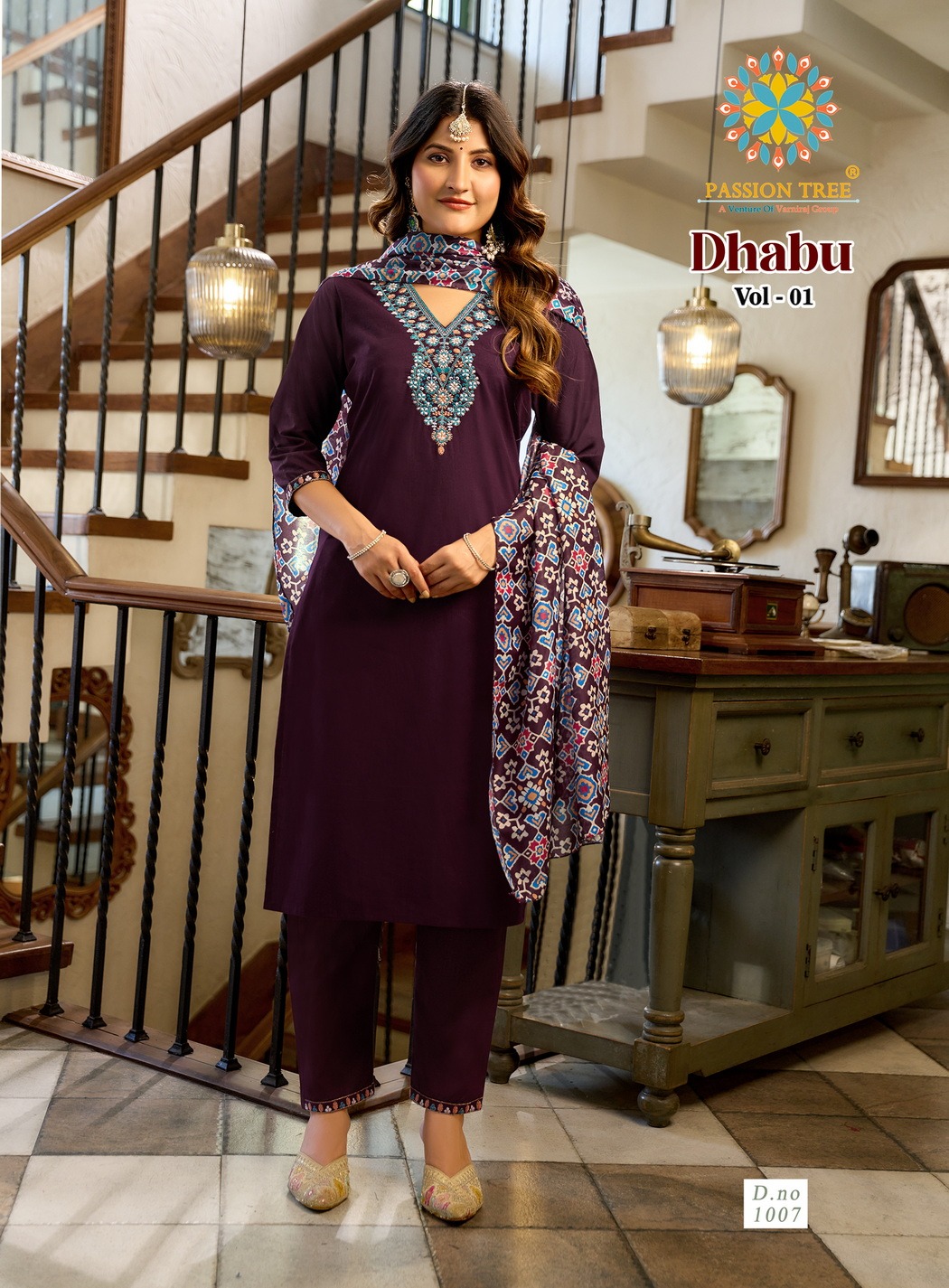 Passion Tree Dhabu Vol 1Cotton Salwar Kameez Catalog collection 3