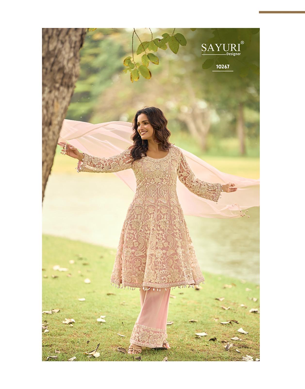 Sayuri Designer Sabnam Wedding Party Salwar Suits Catalog collection 7
