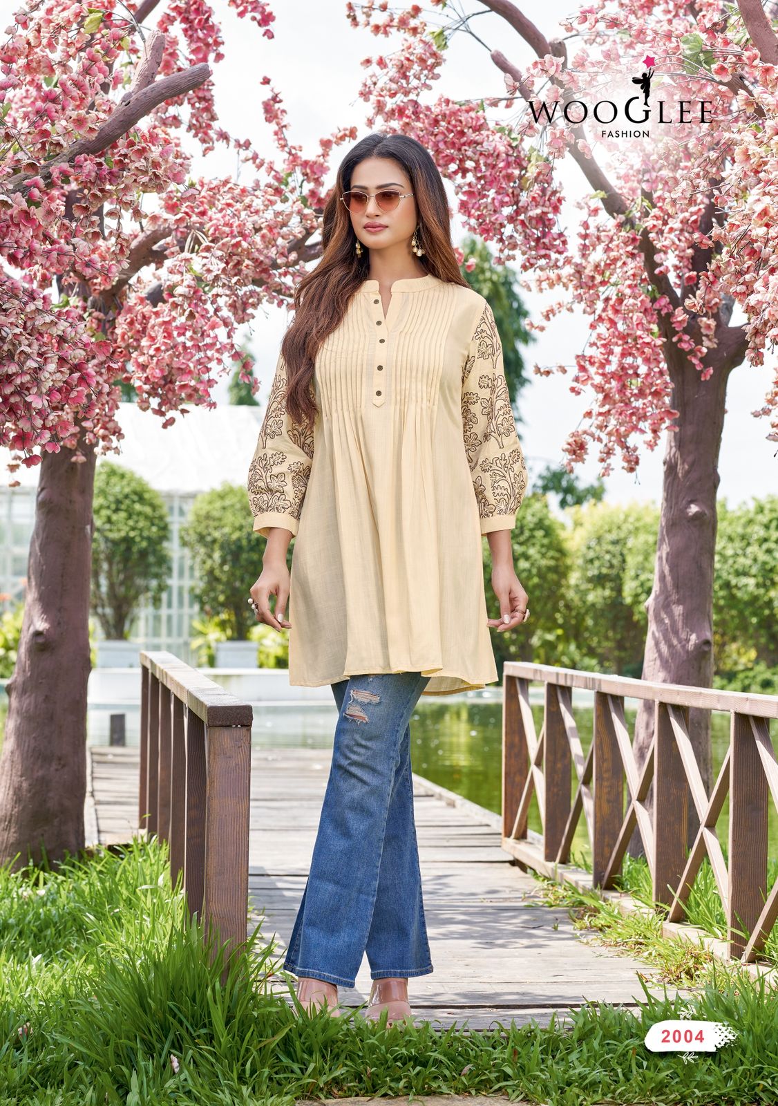 Wooglee Fashion Trendy Touch Rayon Kurtis Catalog collection 8