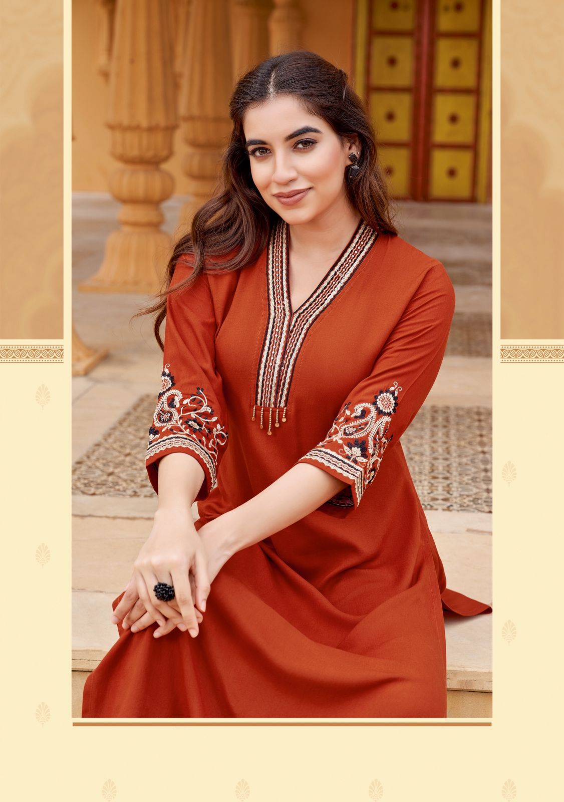 Kadlee Ladlee Vol 2 Rayon Kurti Catalog collection 8