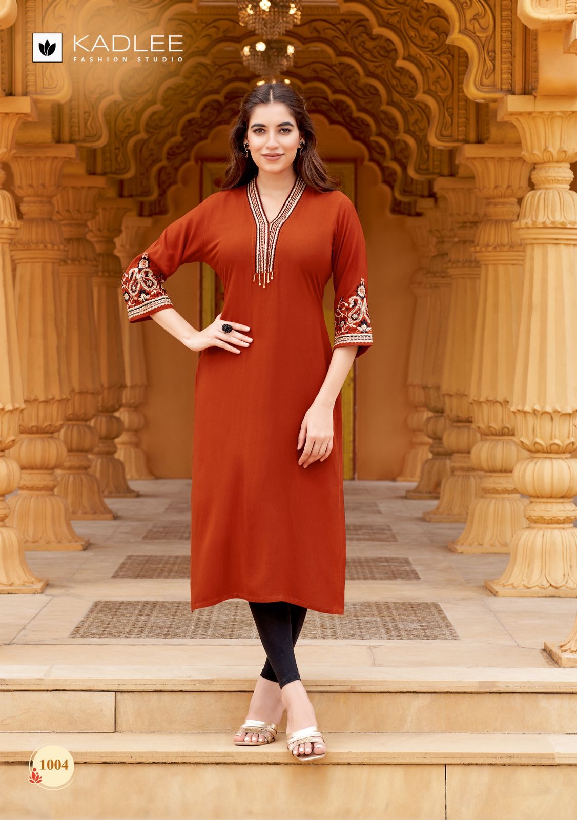 Kadlee Ladlee Vol 2 Rayon Kurti Catalog collection 5