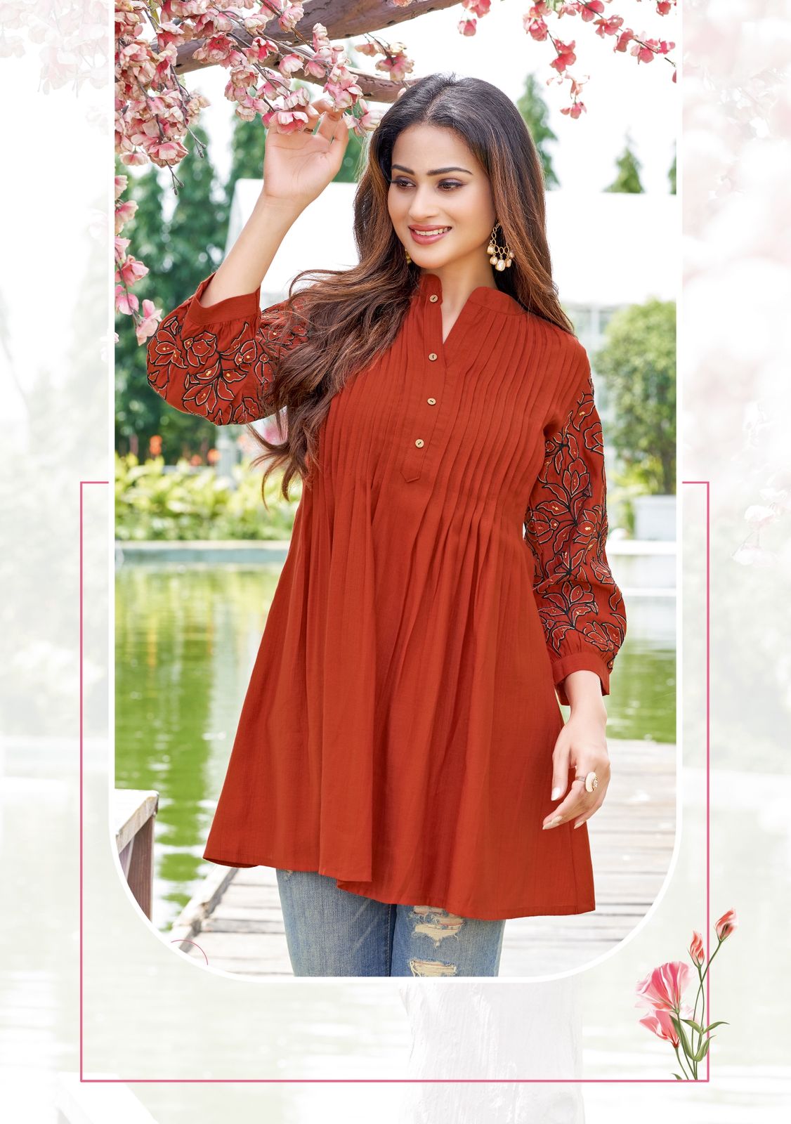 Wooglee Fashion Trendy Touch Rayon Kurtis Catalog collection 6