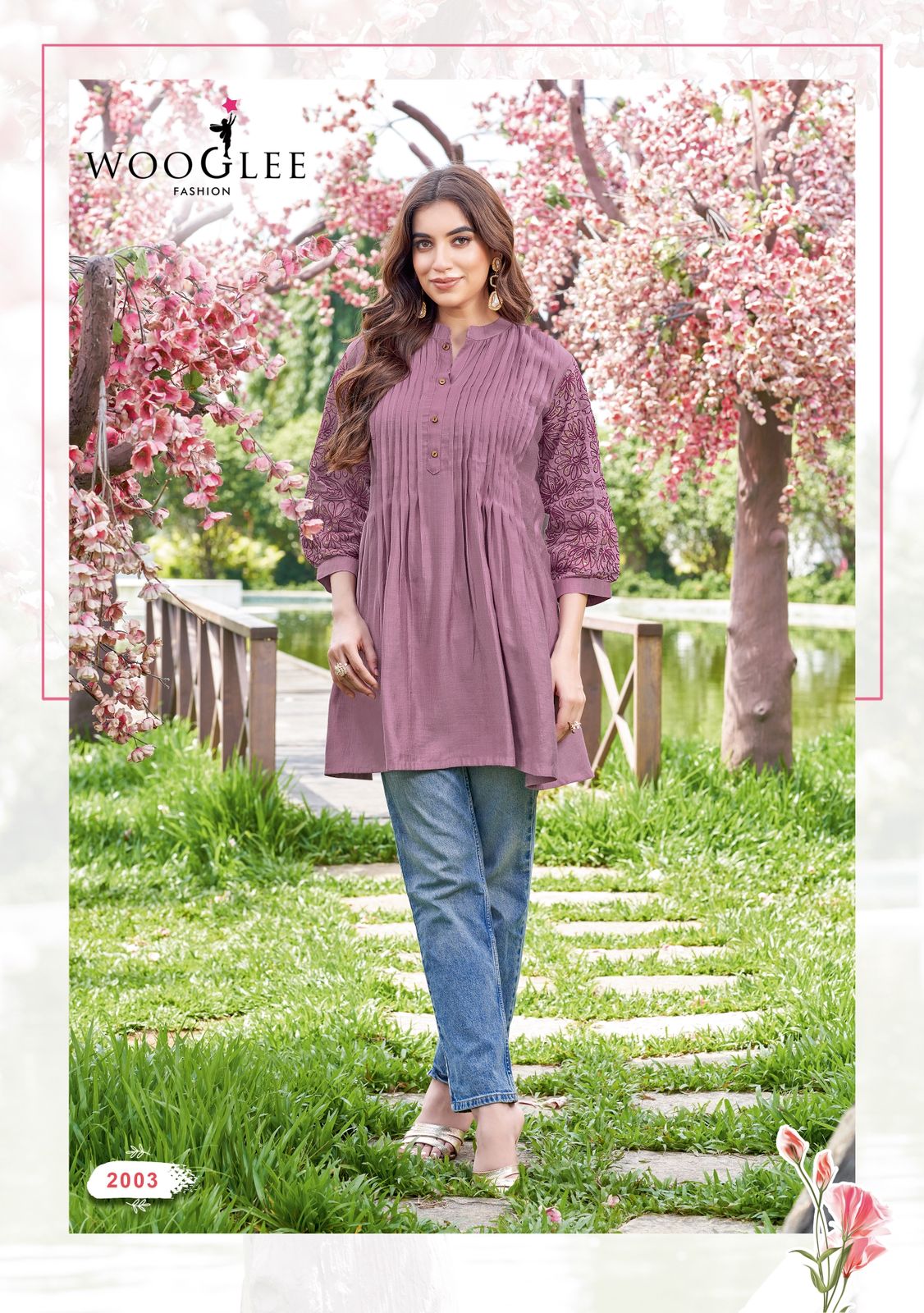Wooglee Fashion Trendy Touch Rayon Kurtis Catalog collection 2