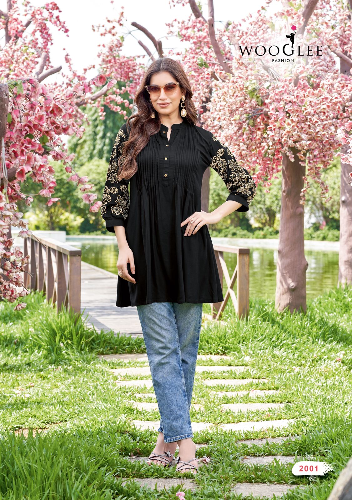Wooglee Fashion Trendy Touch Rayon Kurtis Catalog collection 3