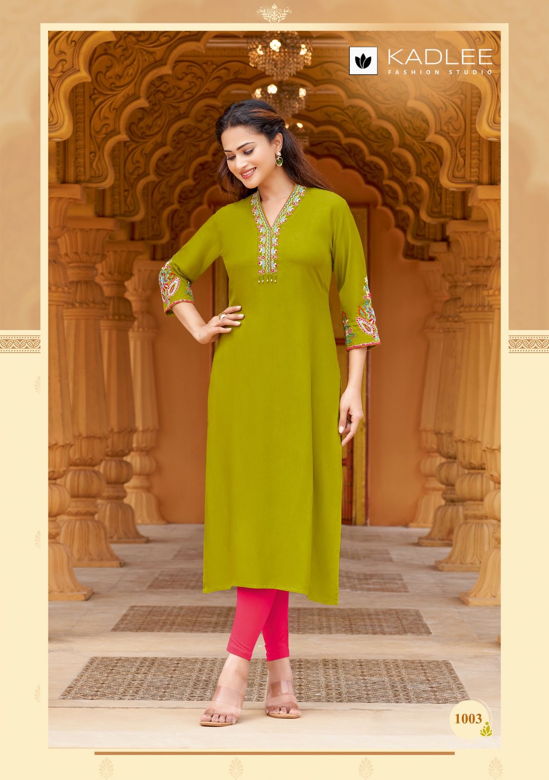 Kadlee Ladlee Vol 2 Rayon Kurti Catalog collection 10