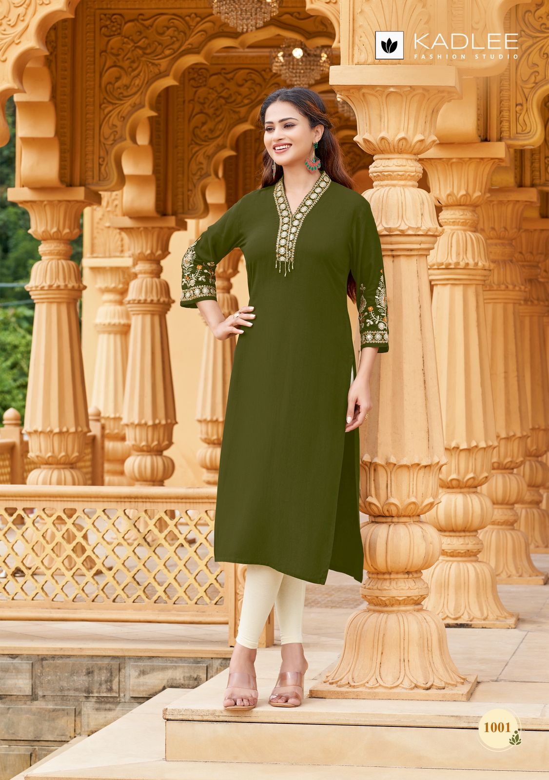 Kadlee Ladlee Vol 2 Rayon Kurti Catalog collection 9