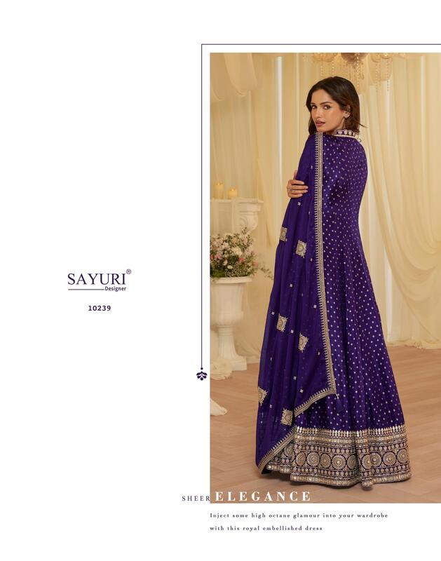 Sayuri Designer Aaradhana Wedding Salwar Suits Catalog collection 7