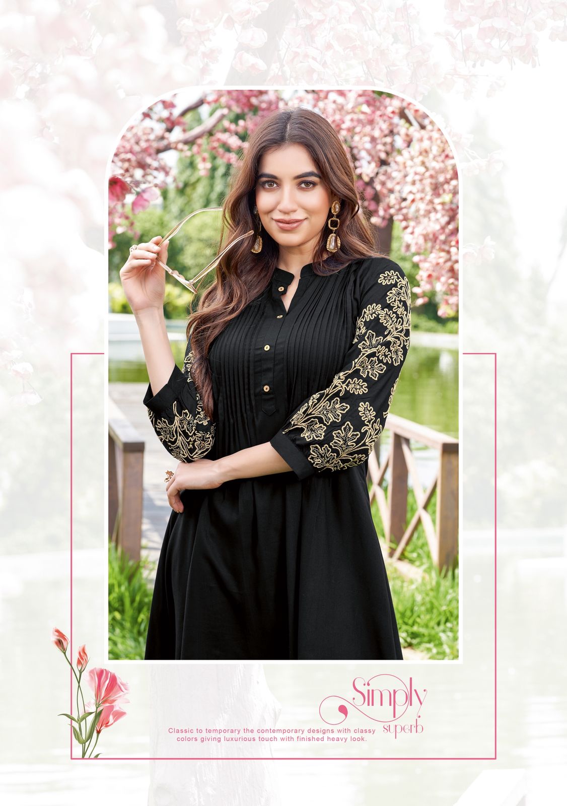 Wooglee Fashion Trendy Touch Rayon Kurtis Catalog collection 4