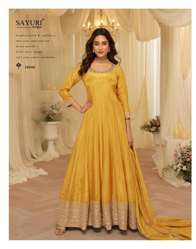 Sayuri Designer Aaradhana Wedding Salwar Suits Catalog collection 4
