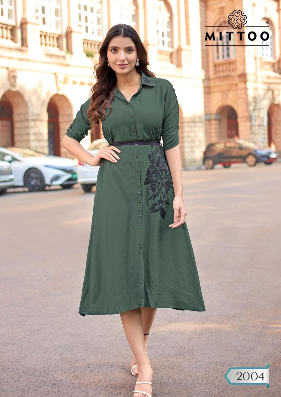 Mittoo Kurti Arica One Piece Dress Catalog collection 4