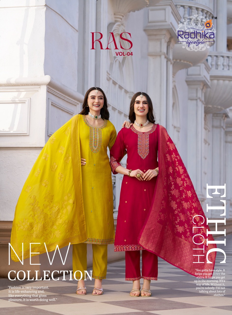 Radhika Lifestyle Raas Vol 4 Readymade Dress Catalog collection 13