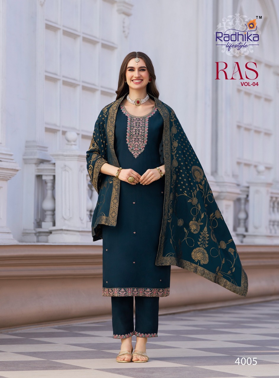 Radhika Lifestyle Raas Vol 4 Readymade Dress Catalog collection 3