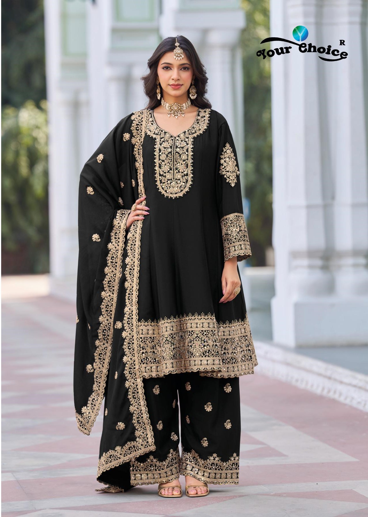 Your Choice Afgani Silver Pakistani Suits Catalog collection 6