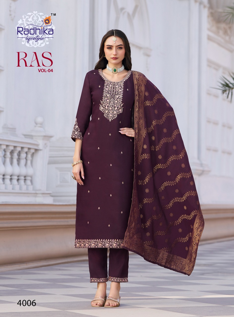 Radhika Lifestyle Raas Vol 4 Readymade Dress Catalog collection 1