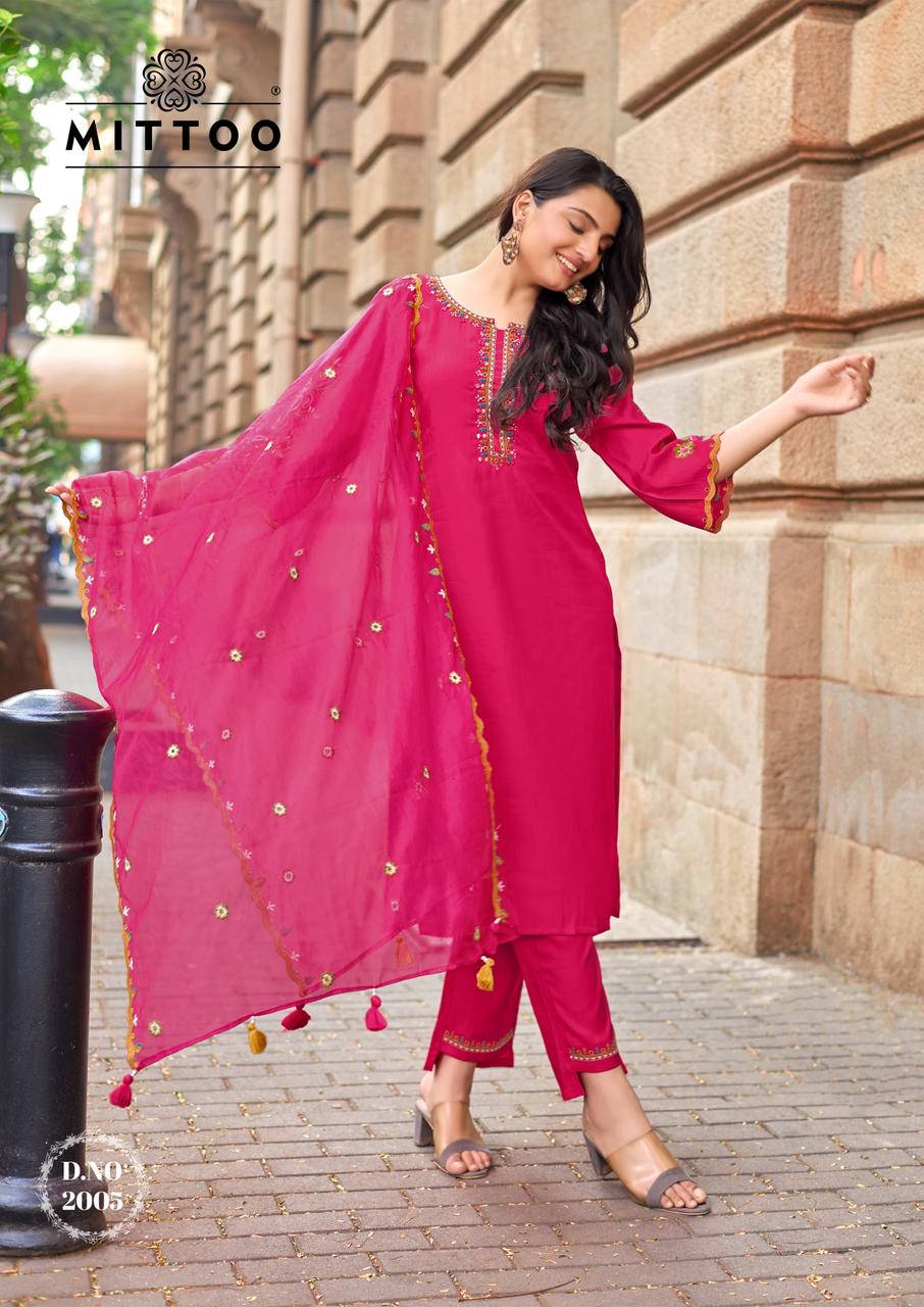 Mittoo Kurti Raj Mahal Readymade Dress Catalog collection 6