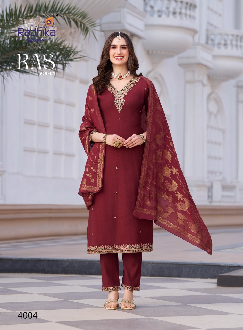 Radhika Lifestyle Raas Vol 4 Readymade Dress Catalog collection 7
