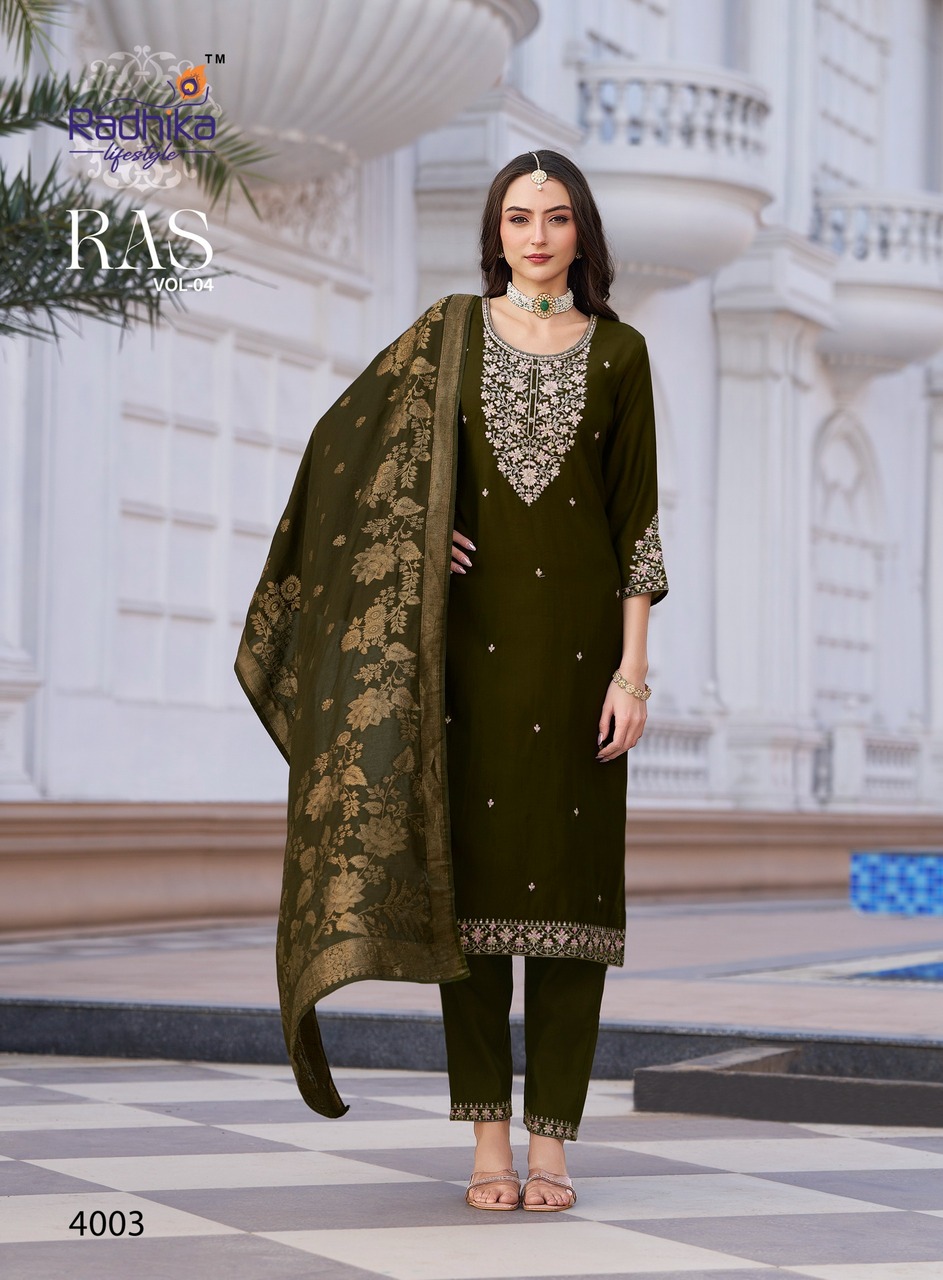 Radhika Lifestyle Raas Vol 4 Readymade Dress Catalog collection 8